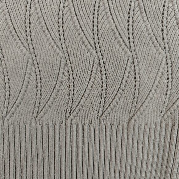 Express gray Raglan bishop sleeve crew neck stretch sweater sz XL - Picture 5 of 7